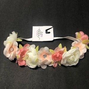 Capelli New York Floral garland Head wrap